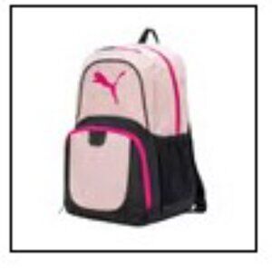 Puma Light Pastel Pink and Black Backpack